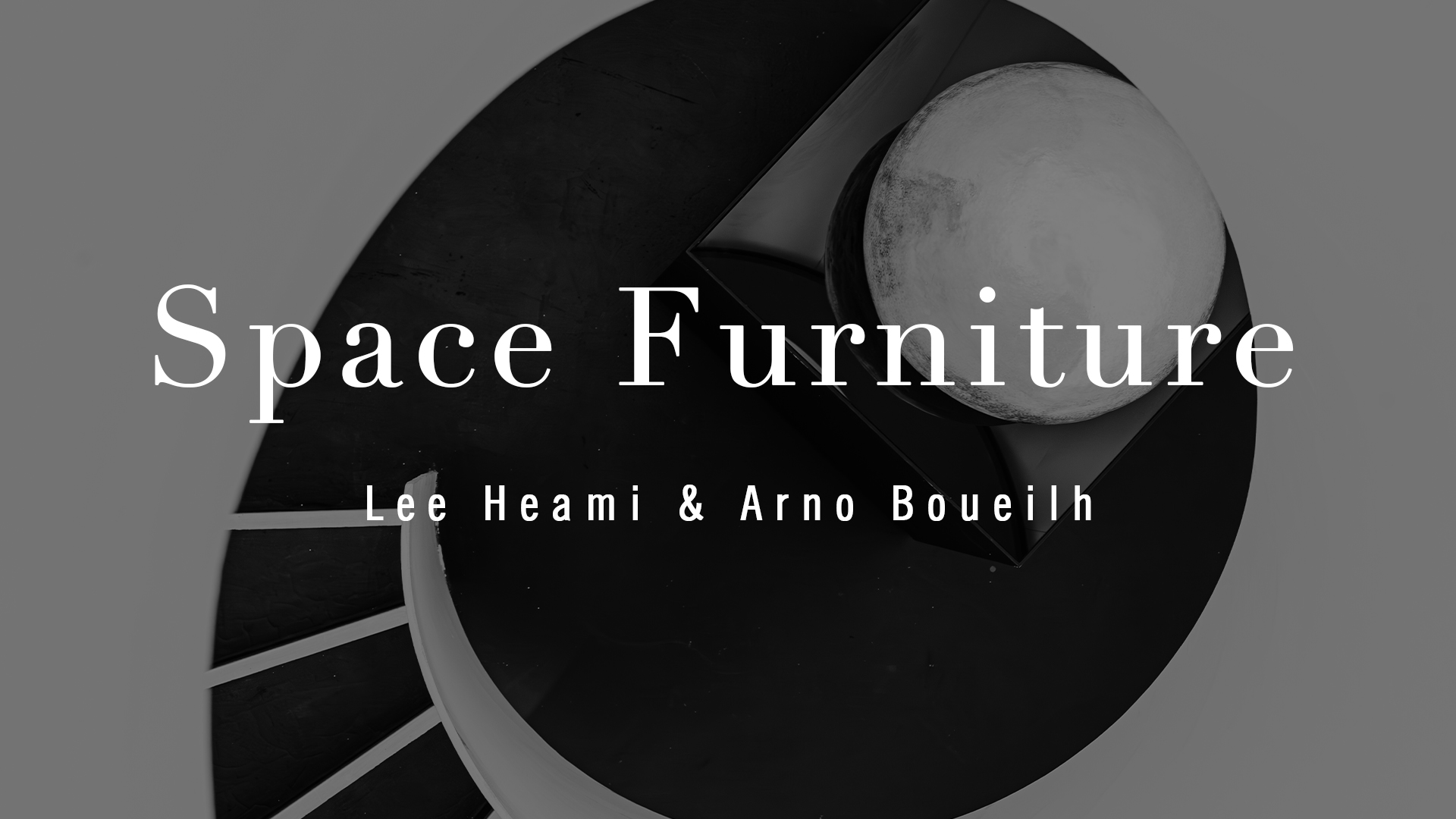 Space Furniture - Arno Boueilh and Haemi Lee_Cover
