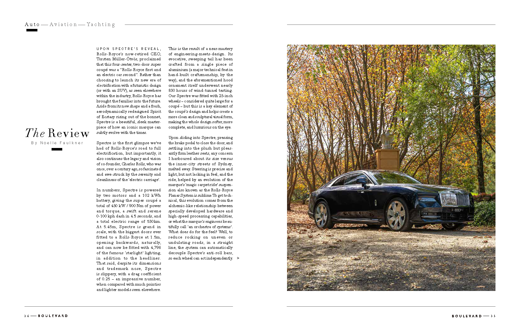 The Review Spectre magazine