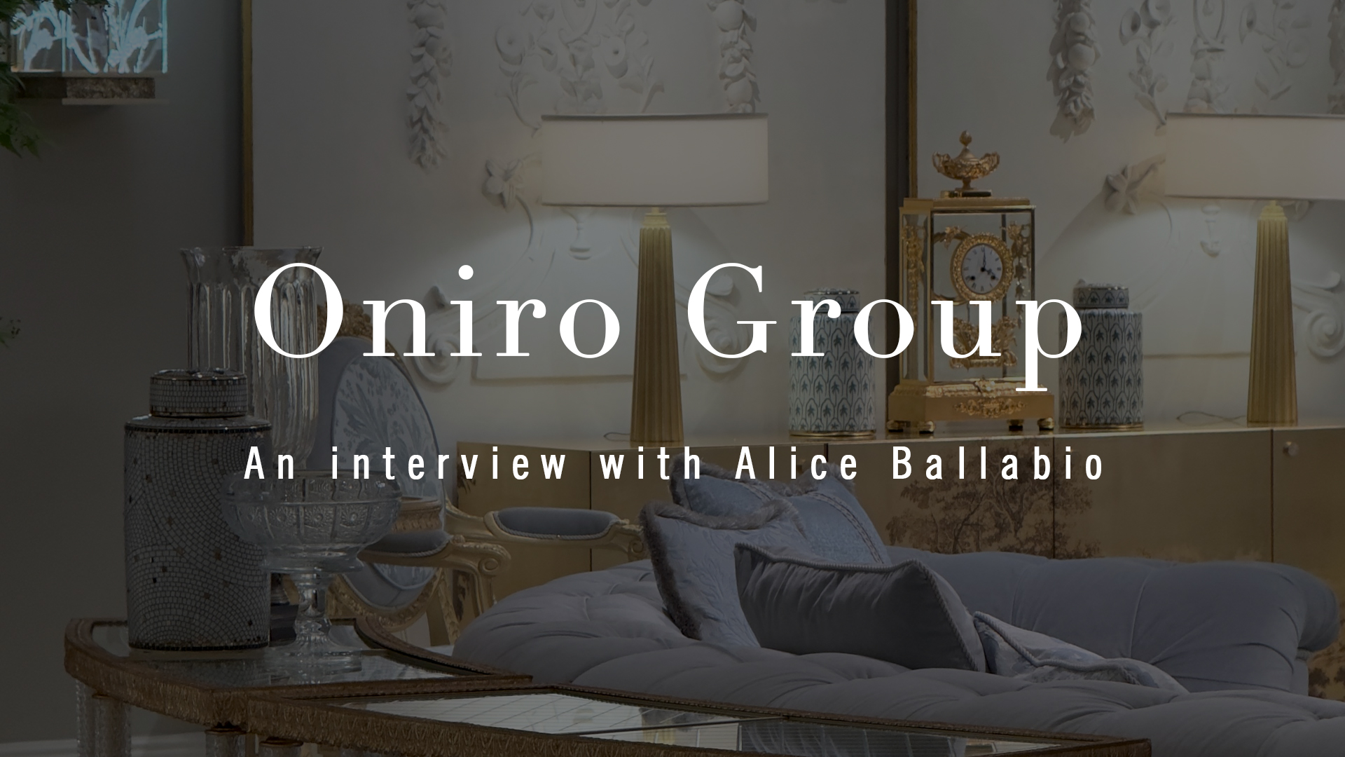 Oniro Group - Alice Ballabio Interview - Cover