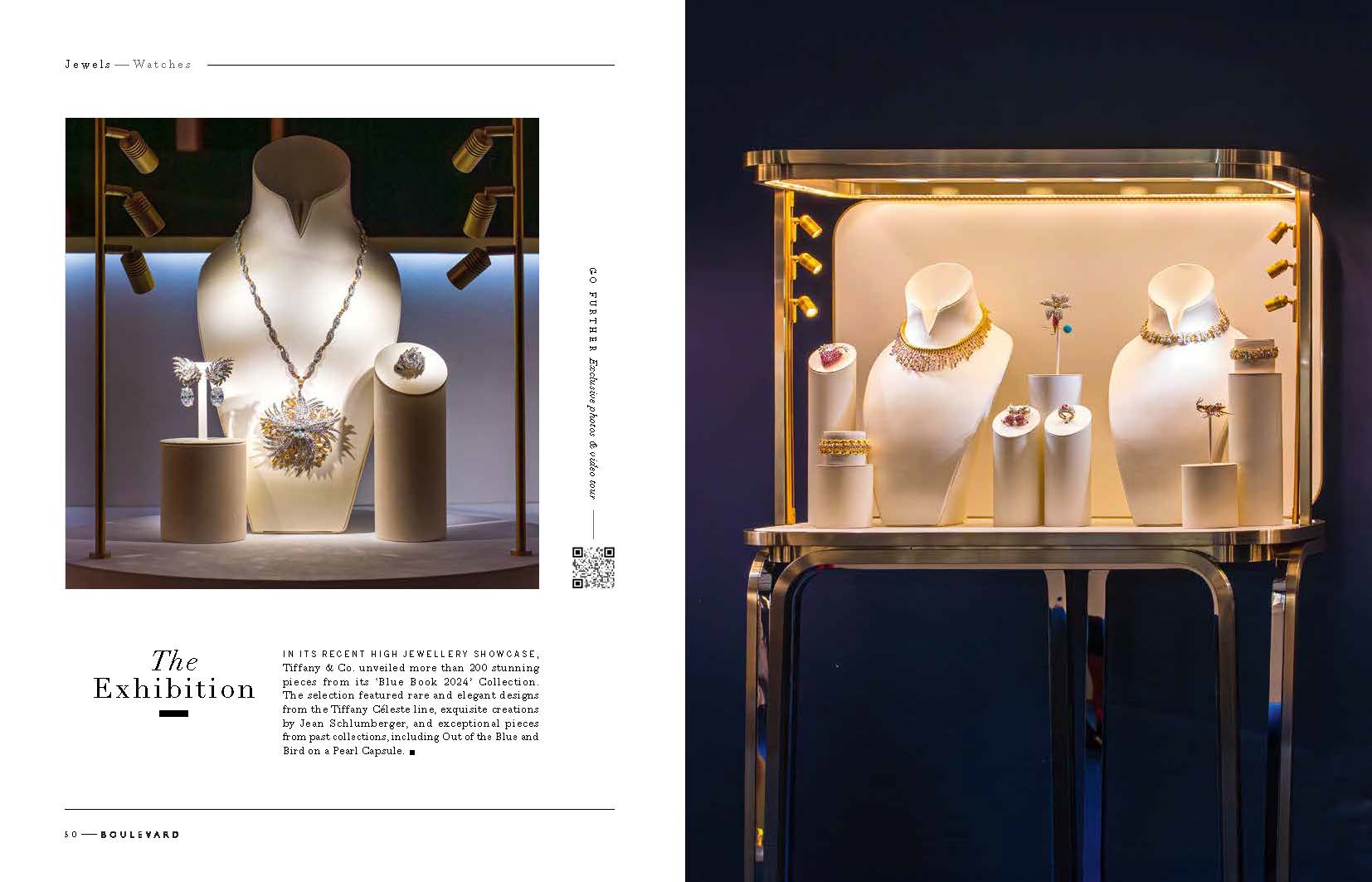 Tiffany & Co exhibition-magazine