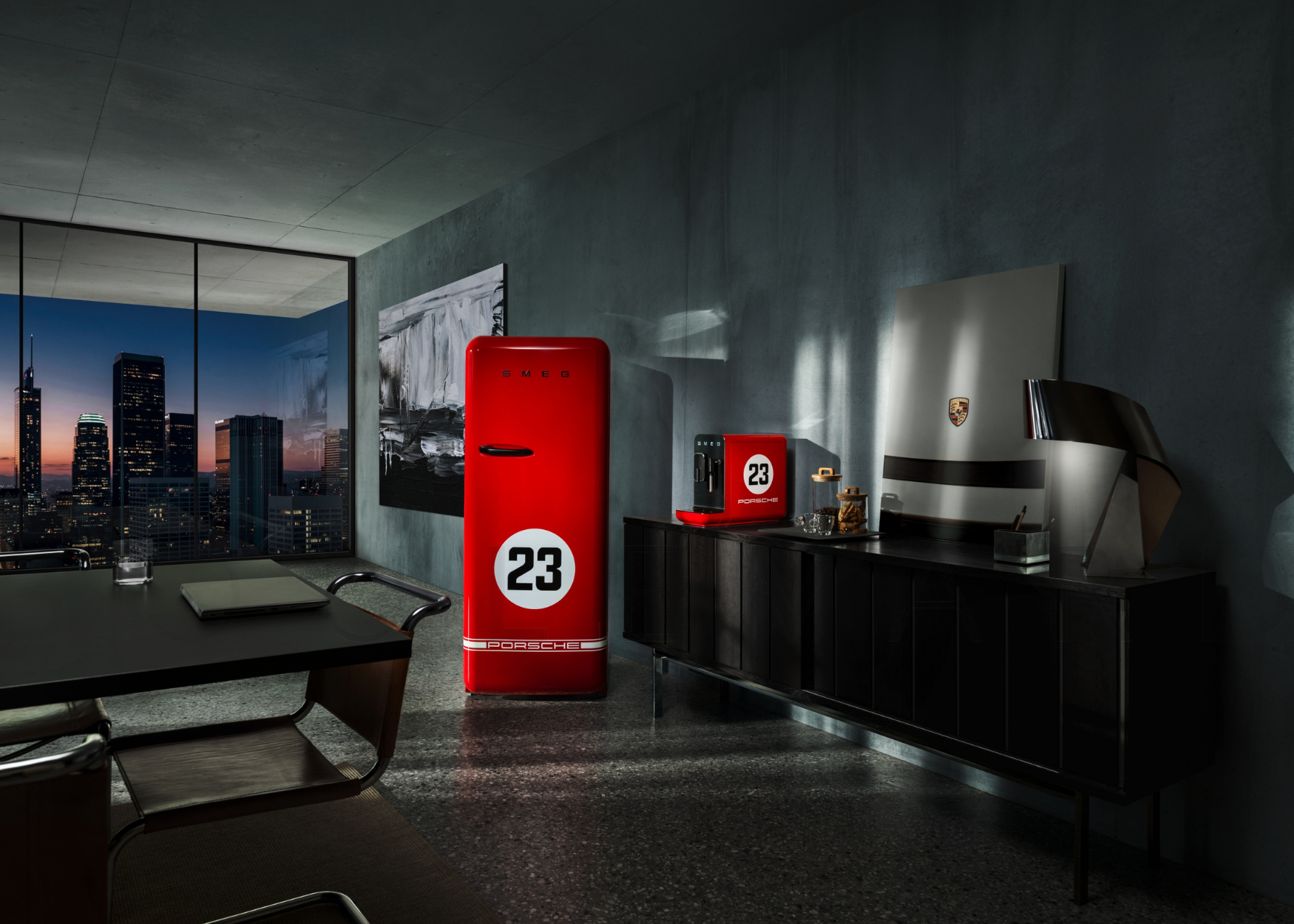 Porsche and Smeg’s collaboration blend automotive prestige with home lifestyle