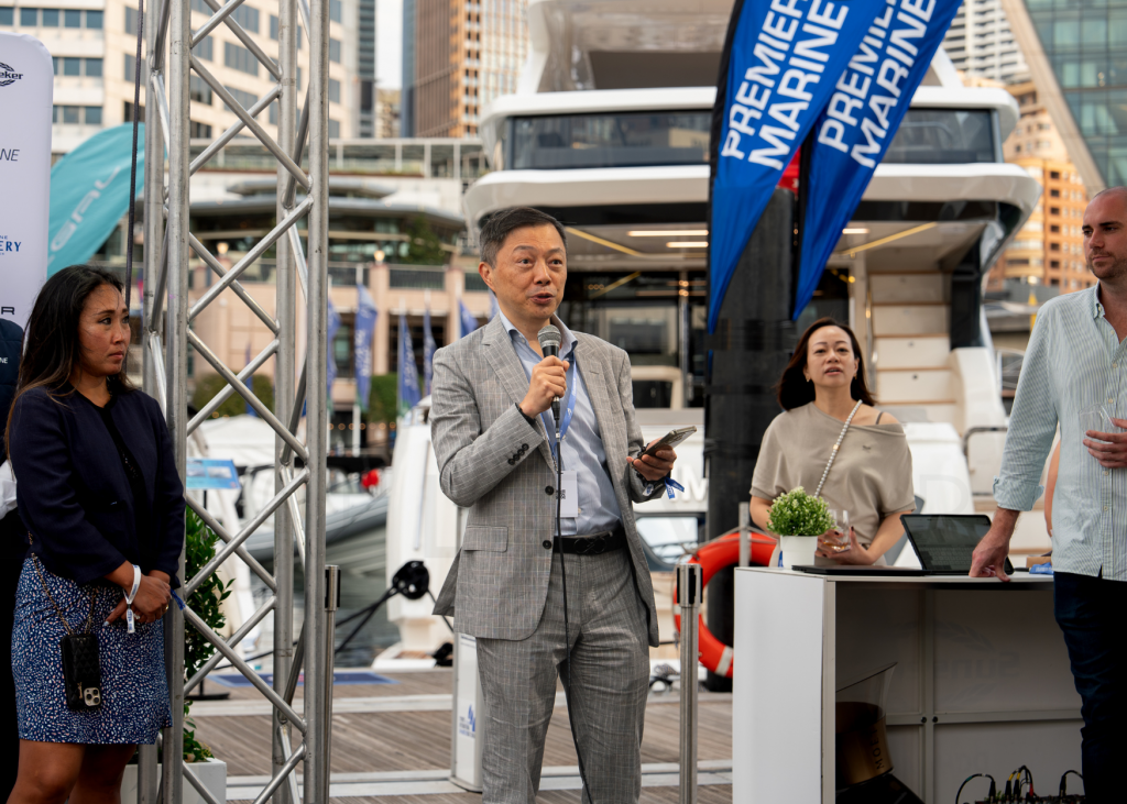 Sunseeker x Boulevard Sydney Boat Show event 2025