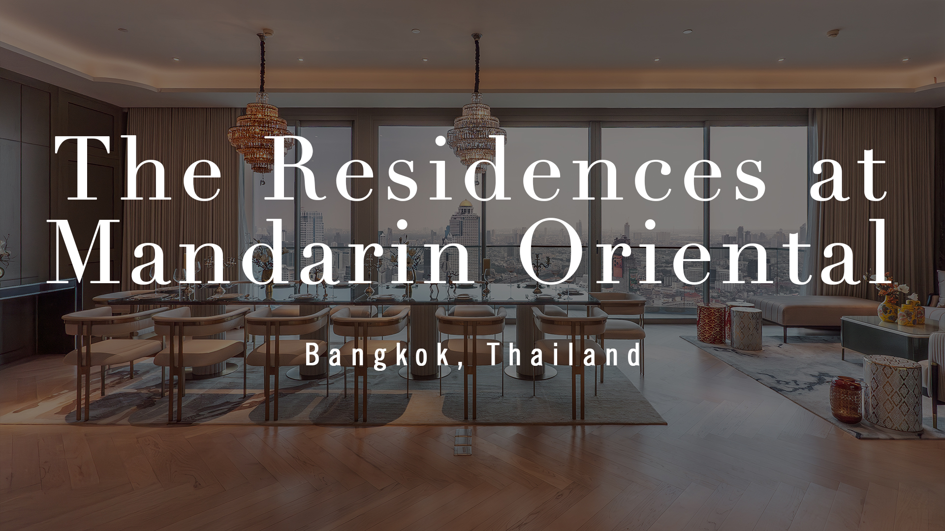 The Residence at Mandarin Oriental Bnagkok_Cover