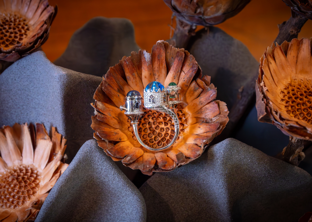 High Jewellery gem cuts x Mosscape