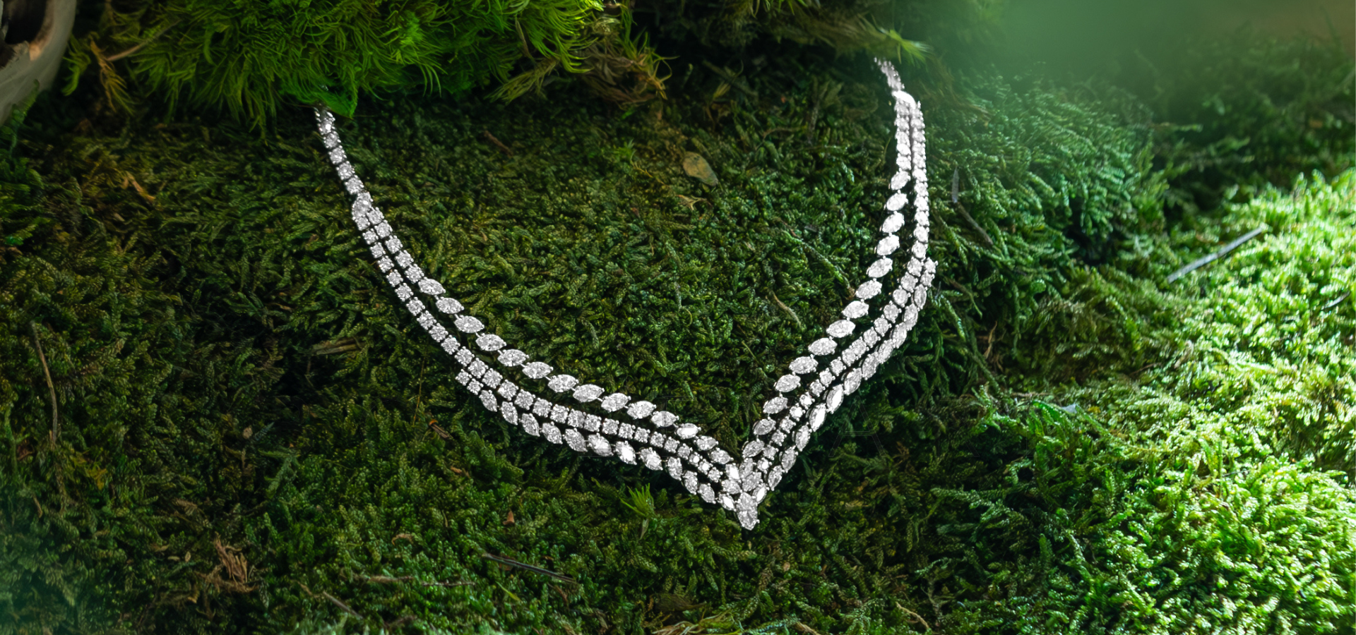 High Jewellery gem cuts x Mosscape