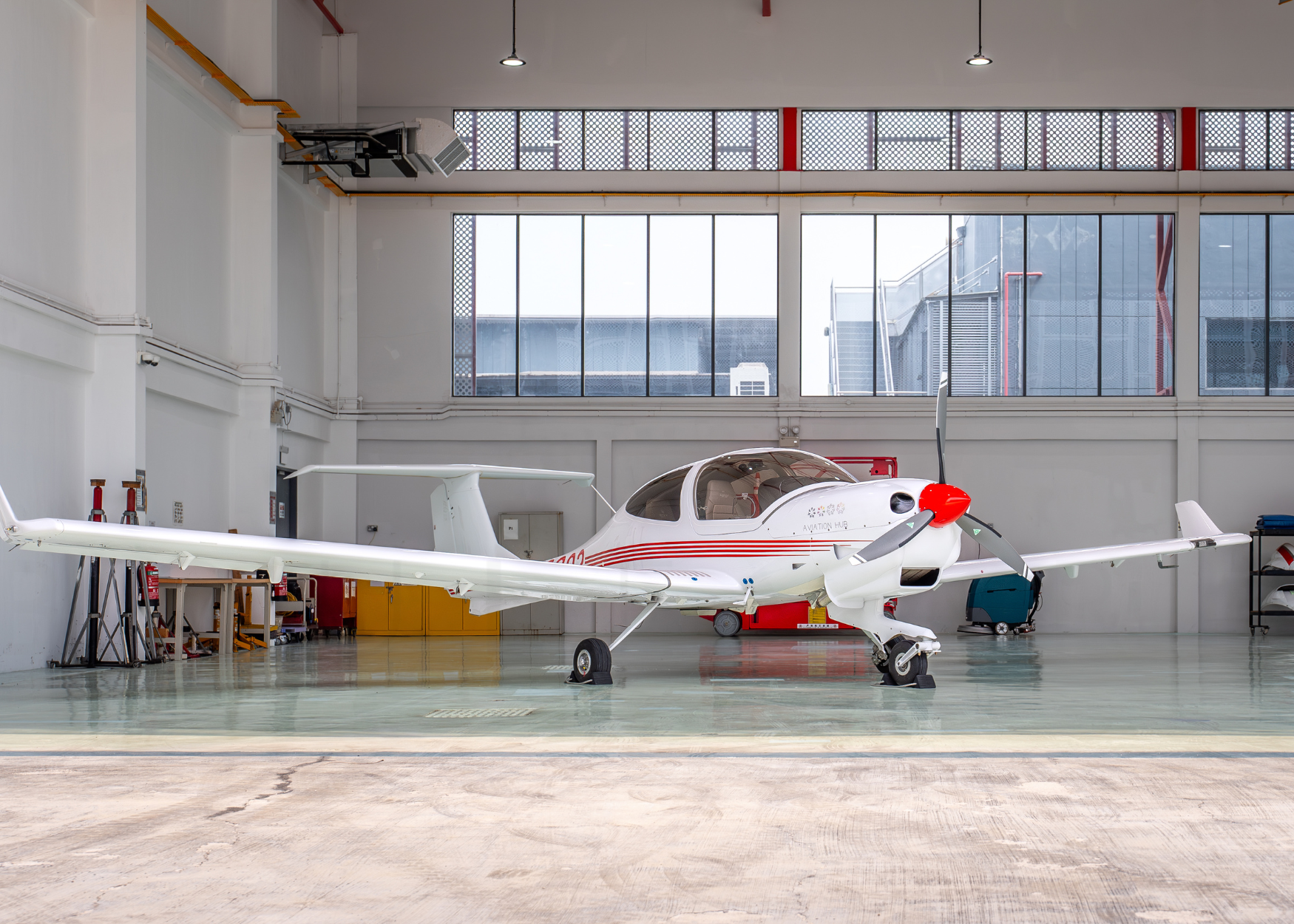 The Seletar is a private aviation hub for flying enthusiasts and avid travellers
