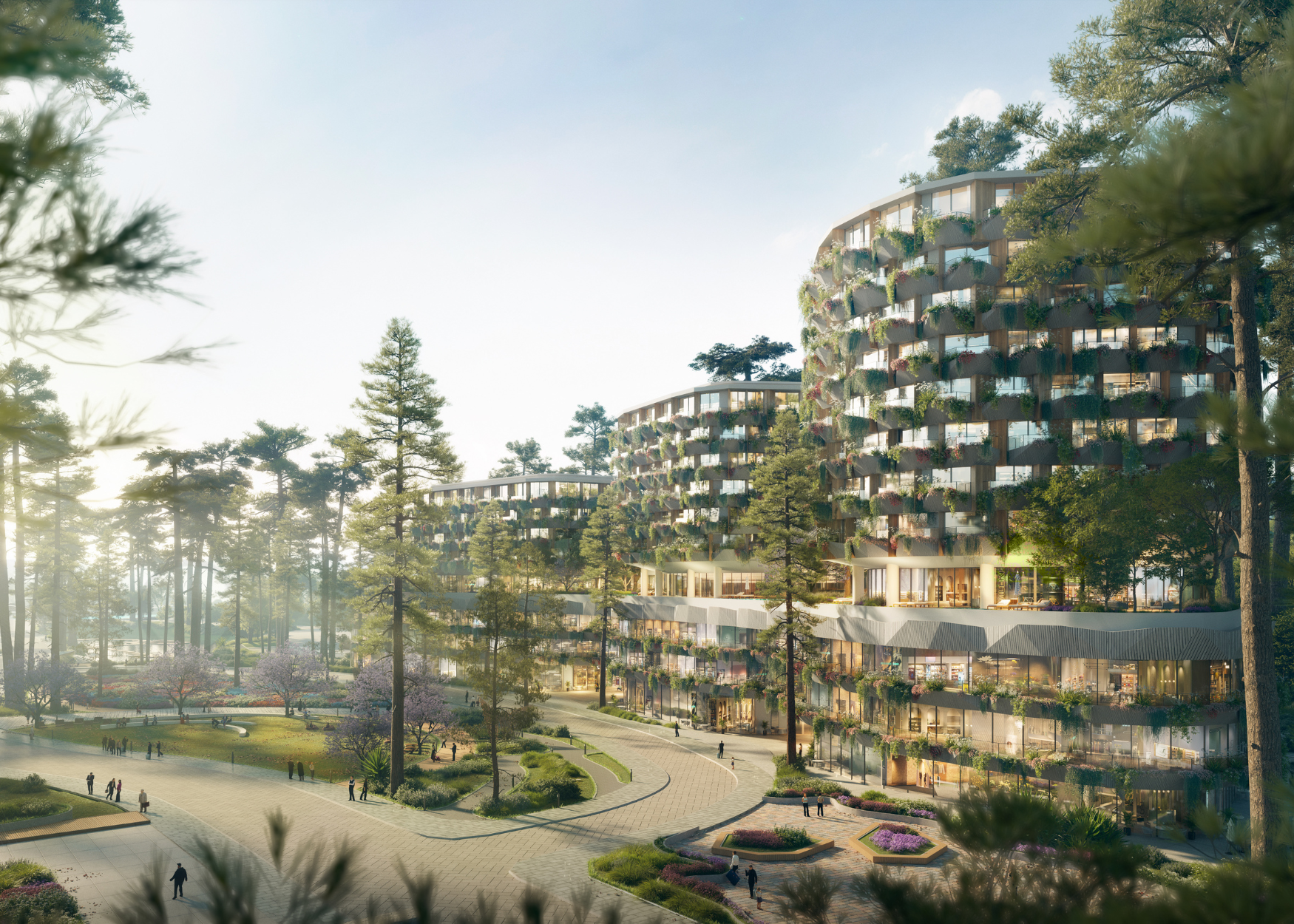 How Kengo Kuma’s “anti-object” approach shapes Haus Da Lat’s architecture