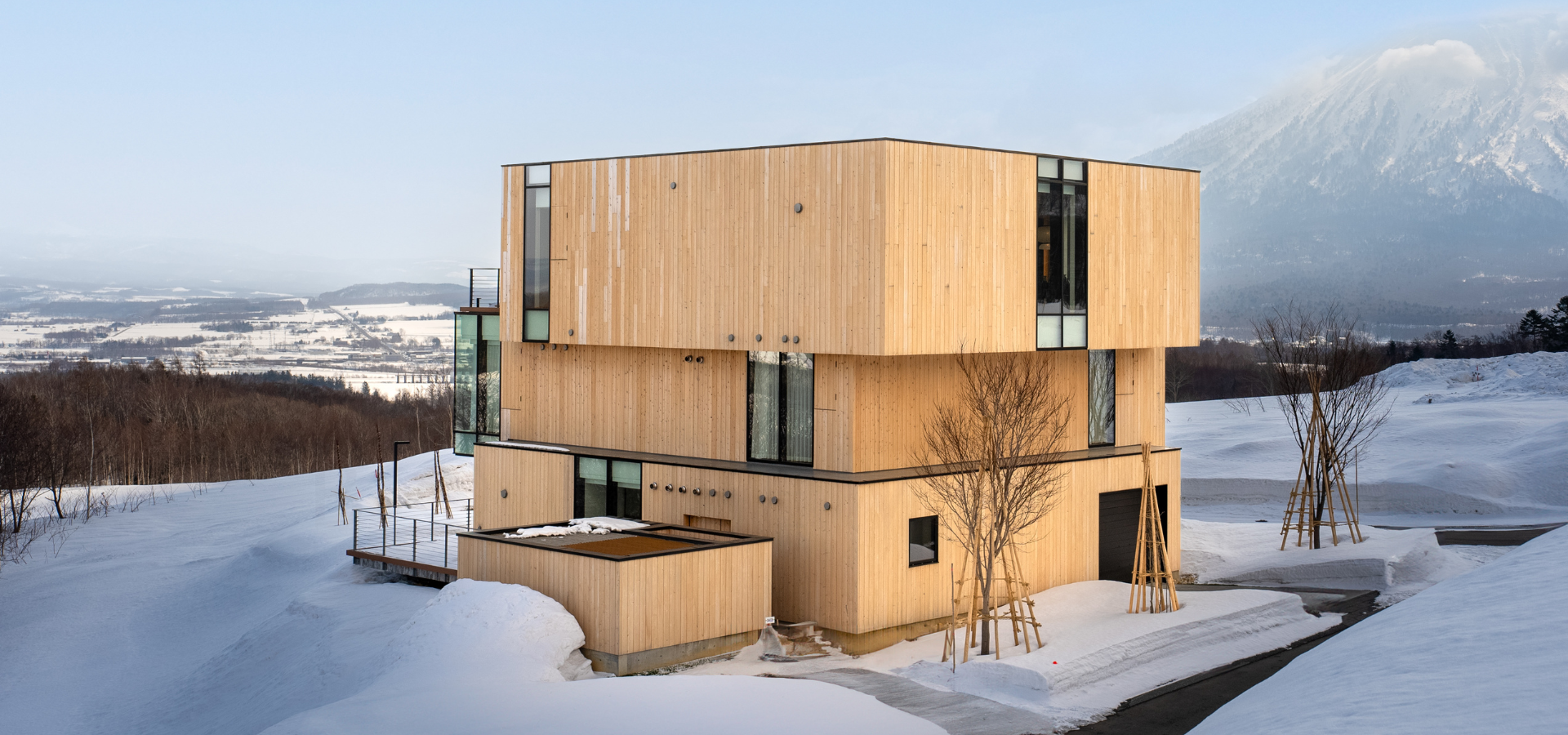 Private alpine villas & estate plots with mountain view in Odin Hills, Niseko