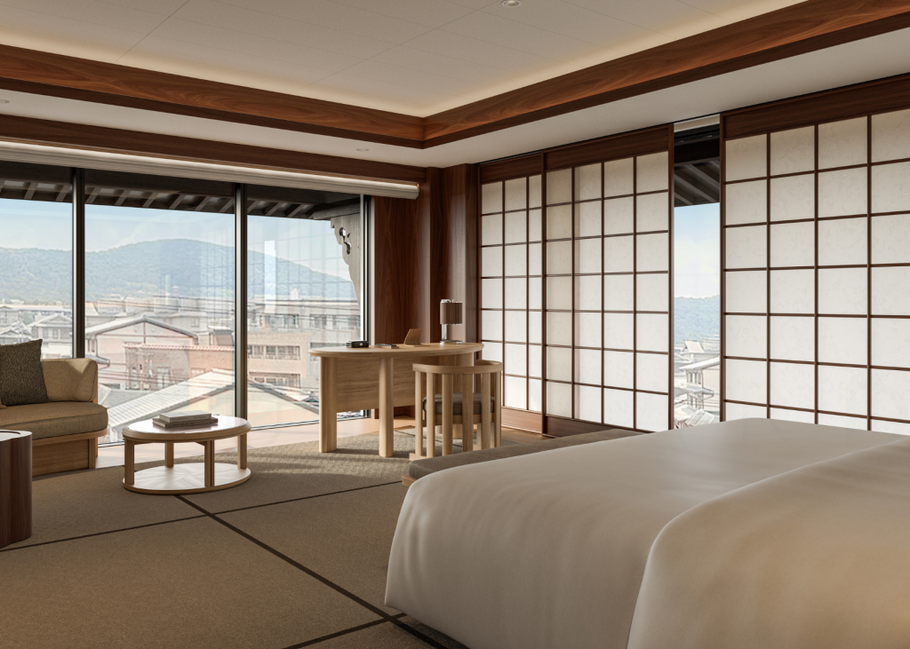 Capella Kyoto guest room