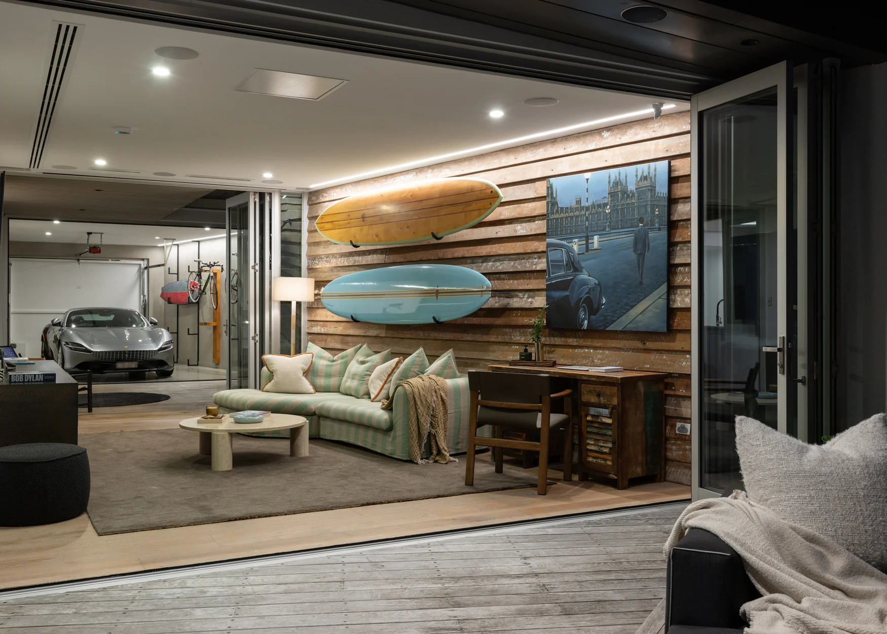 Shore Street North Cleveland Waterfront Mansion Garage