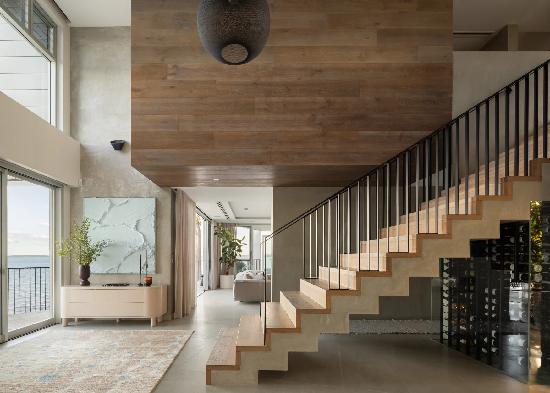 Shore Street North Cleveland Waterfront Mansion Stairs