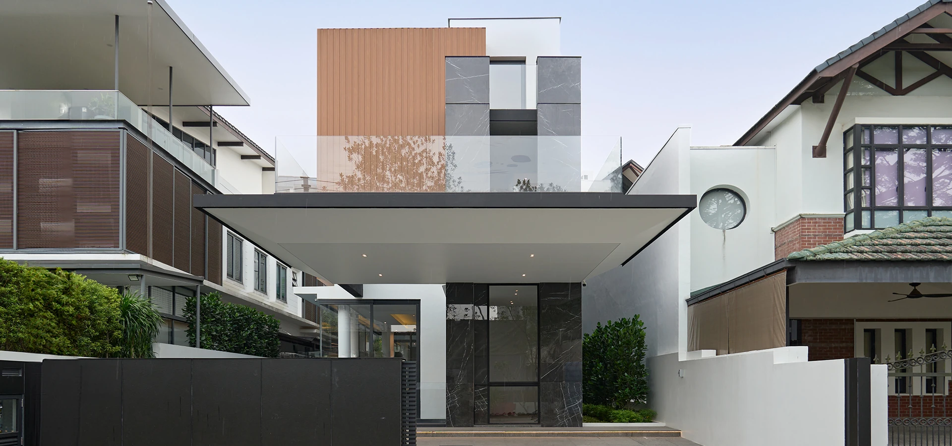 Jalan Kebaya detached house: A brand-new residence centred on a skylit courtyard, in Holland Grove Park, Singapore